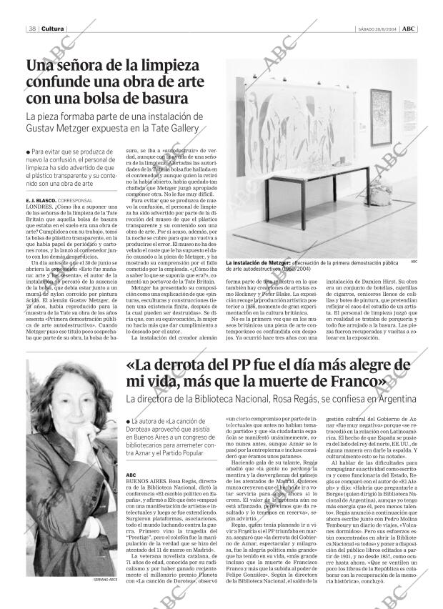 ABC MADRID 28-08-2004 página 38