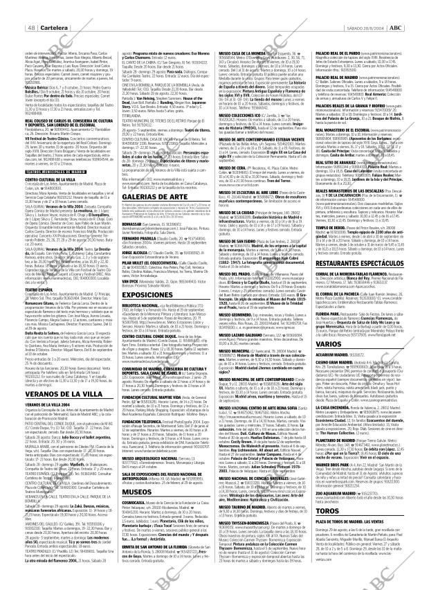 ABC MADRID 28-08-2004 página 48