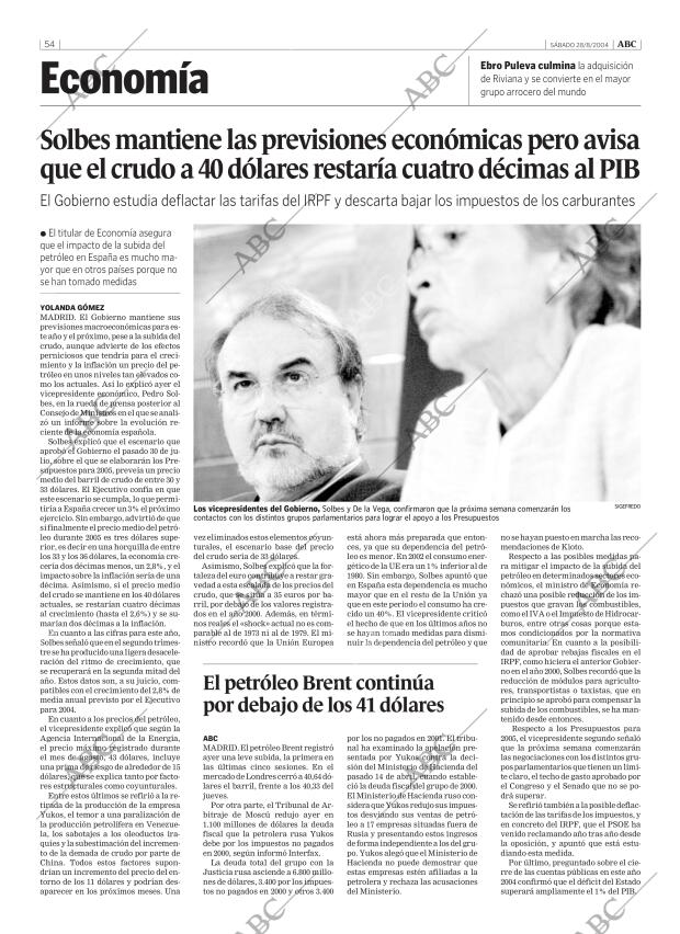 ABC MADRID 28-08-2004 página 54