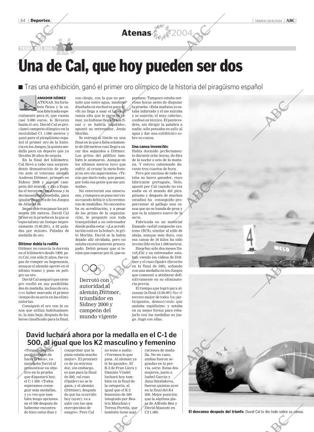 ABC MADRID 28-08-2004 página 64
