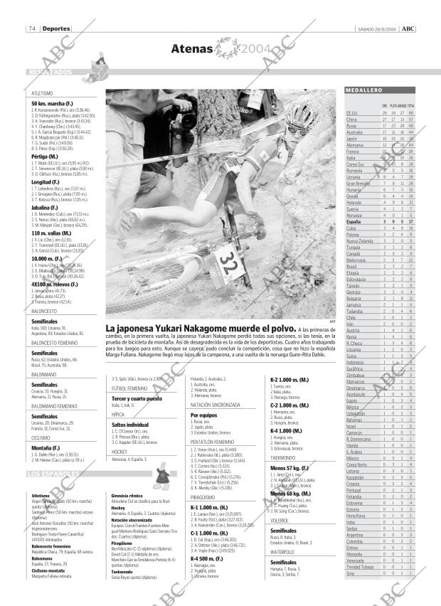ABC MADRID 28-08-2004 página 74