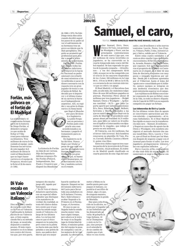 ABC MADRID 28-08-2004 página 78