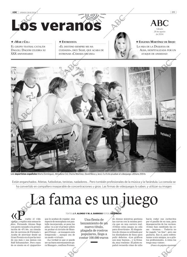 ABC MADRID 28-08-2004 página 89