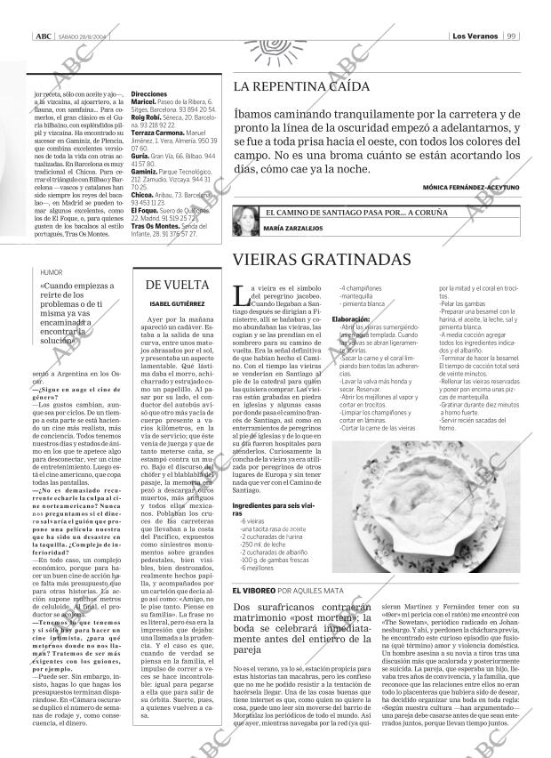 ABC MADRID 28-08-2004 página 99