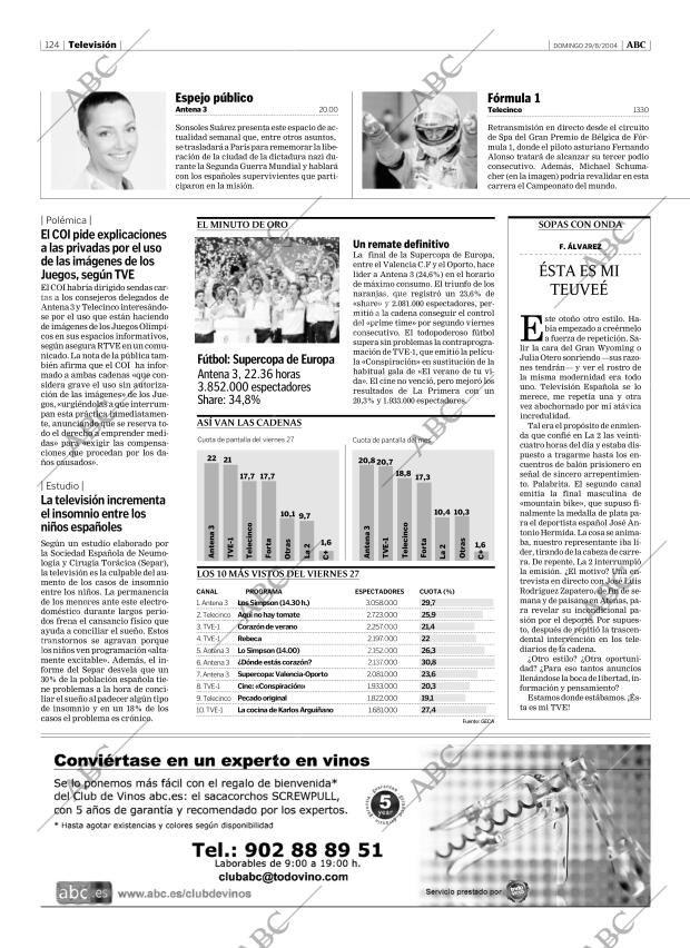 ABC MADRID 29-08-2004 página 124