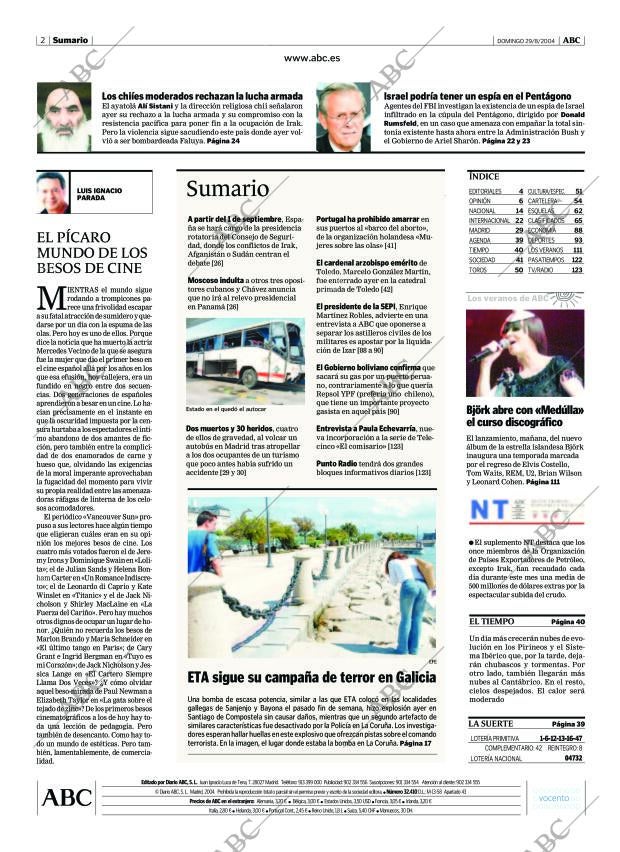 ABC MADRID 29-08-2004 página 2