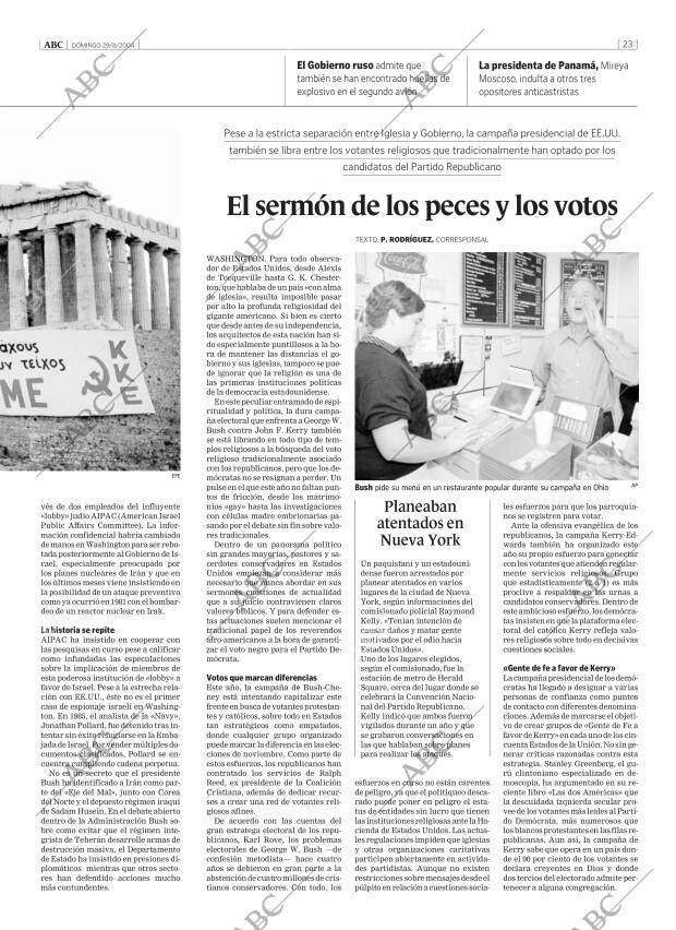 ABC MADRID 29-08-2004 página 23