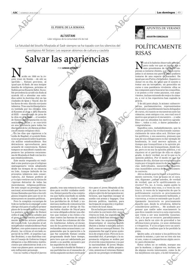 ABC MADRID 29-08-2004 página 49