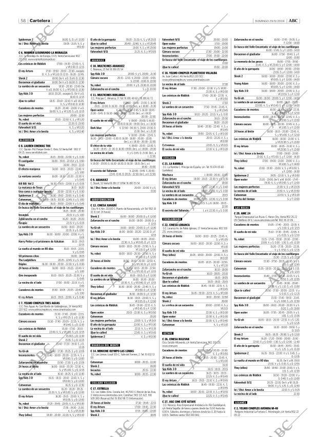 ABC MADRID 29-08-2004 página 58