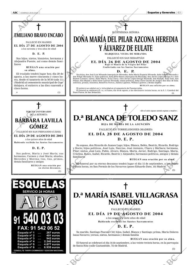 ABC MADRID 29-08-2004 página 63