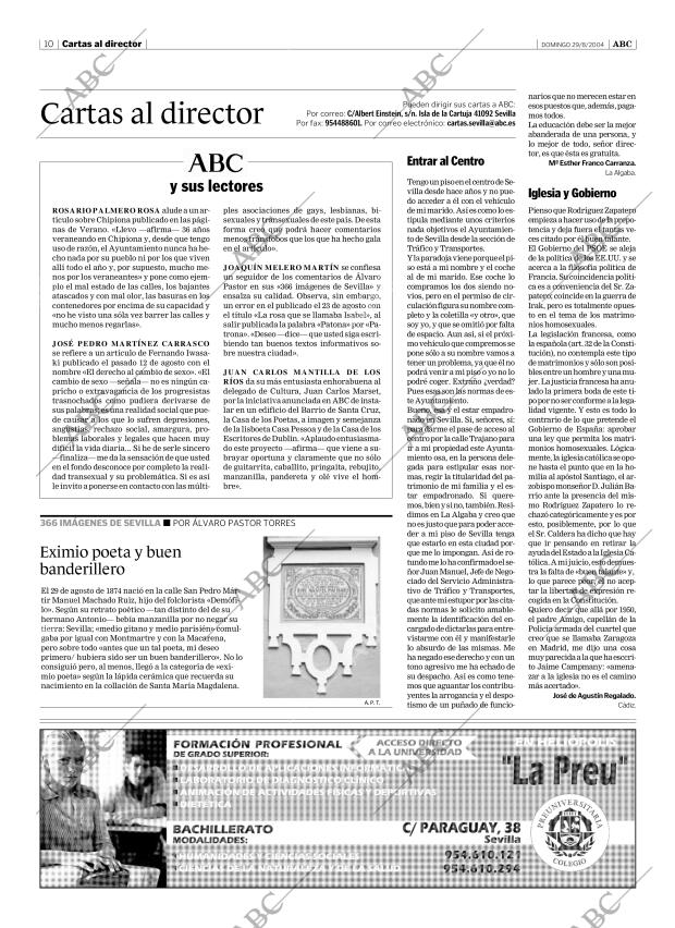 ABC SEVILLA 29-08-2004 página 10
