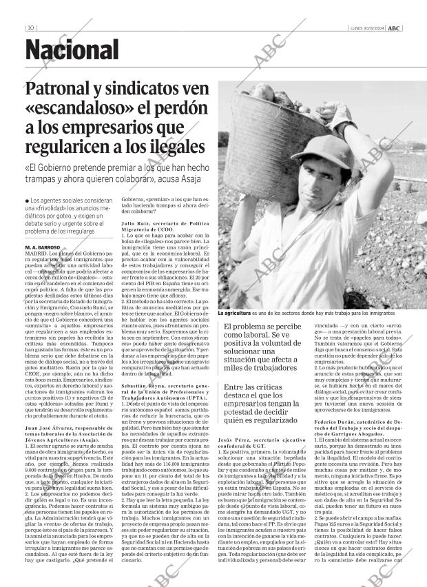 ABC MADRID 30-08-2004 página 10