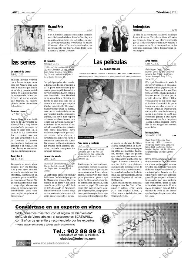 ABC MADRID 30-08-2004 página 109