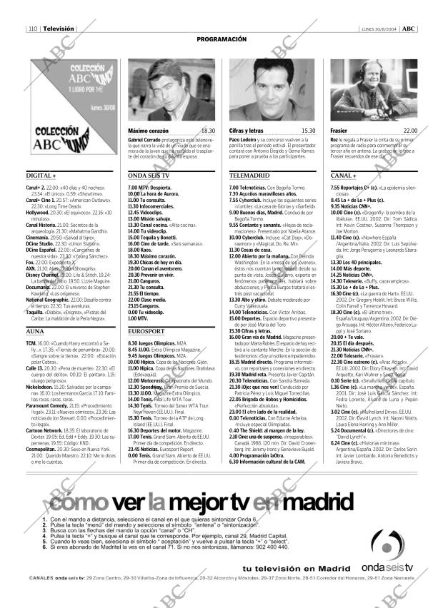 ABC MADRID 30-08-2004 página 110