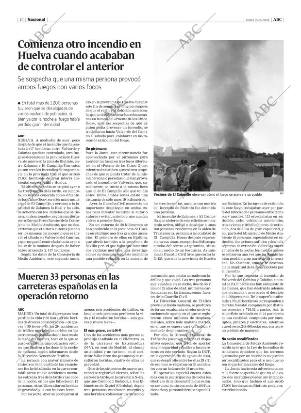ABC MADRID 30-08-2004 página 14