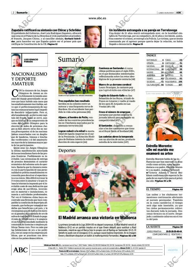 ABC MADRID 30-08-2004 página 2