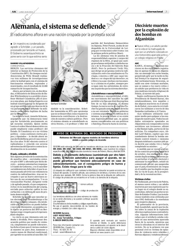 ABC MADRID 30-08-2004 página 21