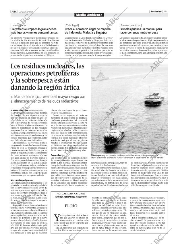 ABC MADRID 30-08-2004 página 45