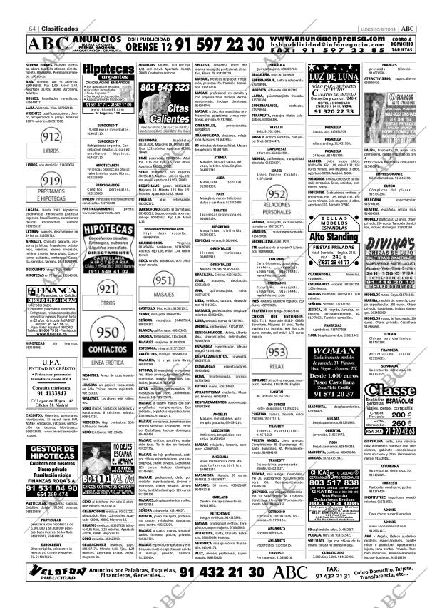 ABC MADRID 30-08-2004 página 64