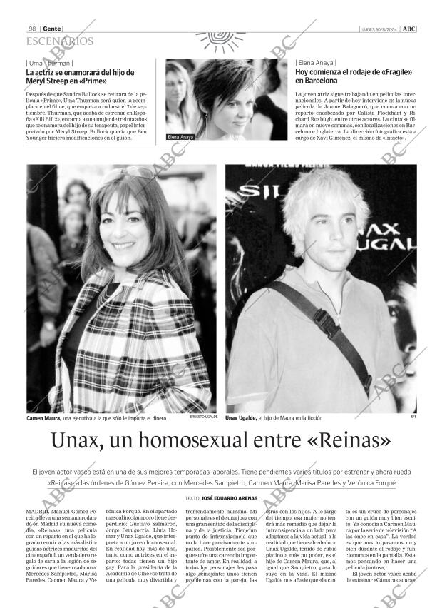 ABC MADRID 30-08-2004 página 98