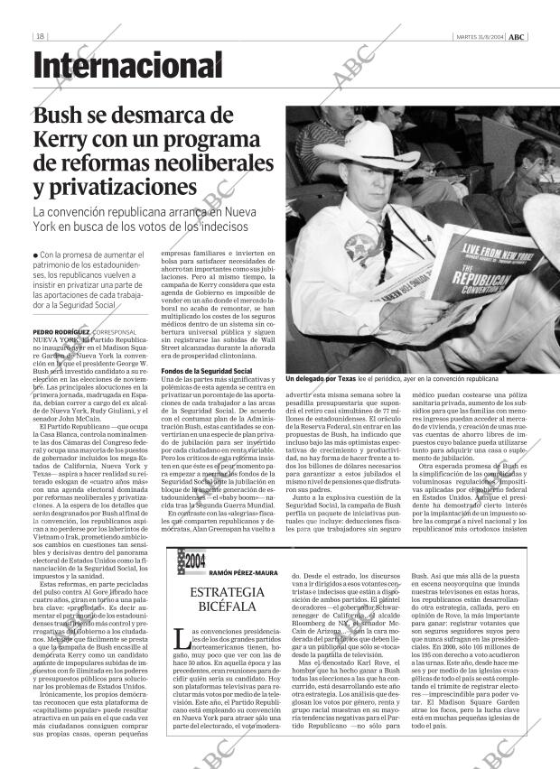 ABC MADRID 31-08-2004 página 18