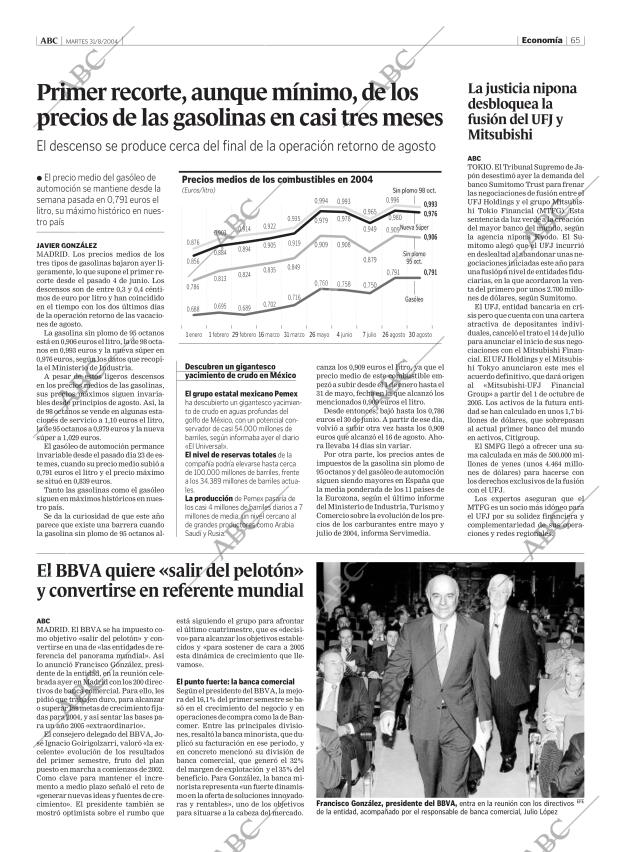 ABC MADRID 31-08-2004 página 65