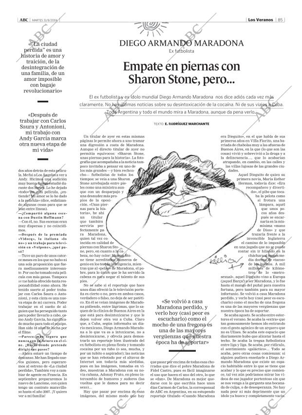 ABC MADRID 31-08-2004 página 85