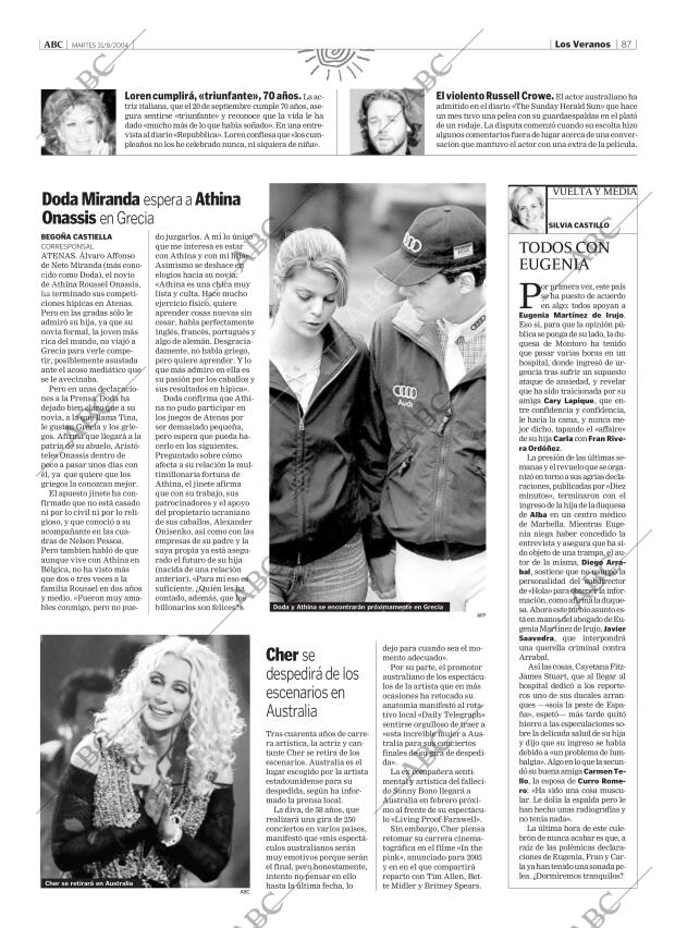 ABC MADRID 31-08-2004 página 87