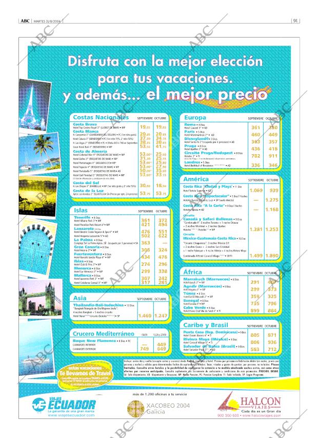 ABC MADRID 31-08-2004 página 91