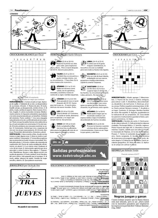 ABC MADRID 31-08-2004 página 94