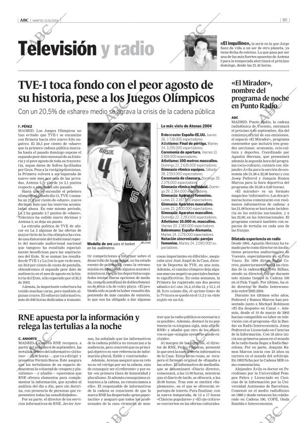 ABC MADRID 31-08-2004 página 95