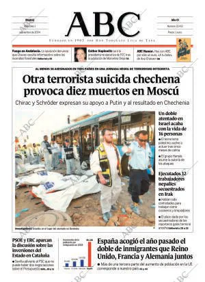ABC MADRID 01-09-2004 página 1