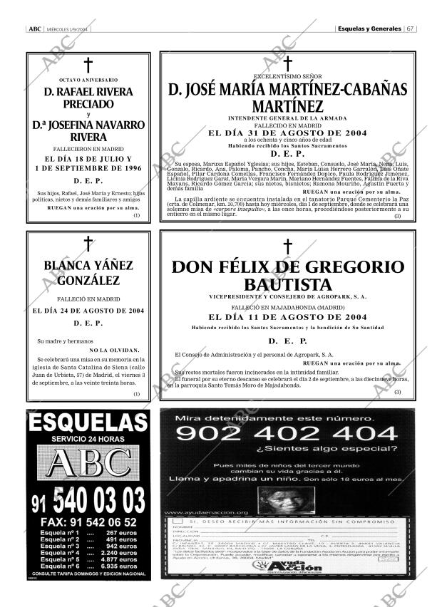 ABC MADRID 01-09-2004 página 67