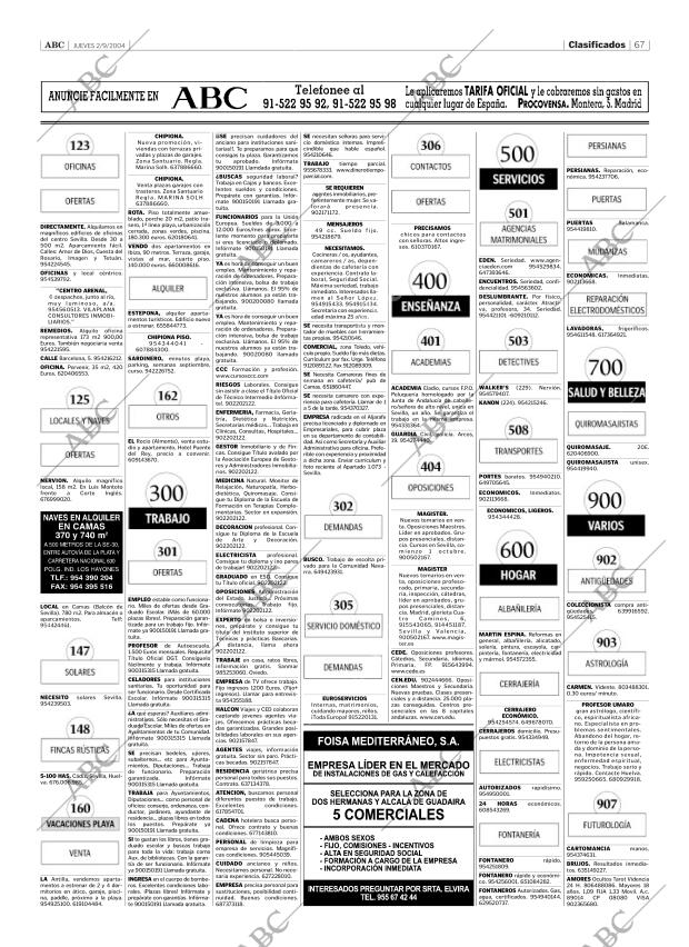 ABC SEVILLA 02-09-2004 página 67