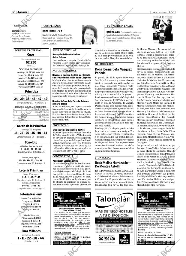ABC SEVILLA 03-09-2004 página 38