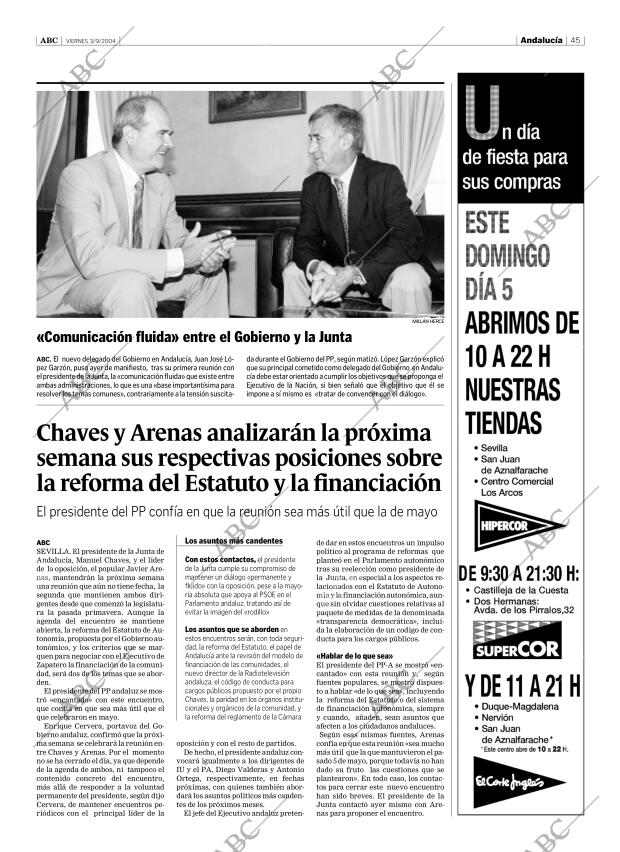 ABC SEVILLA 03-09-2004 página 45
