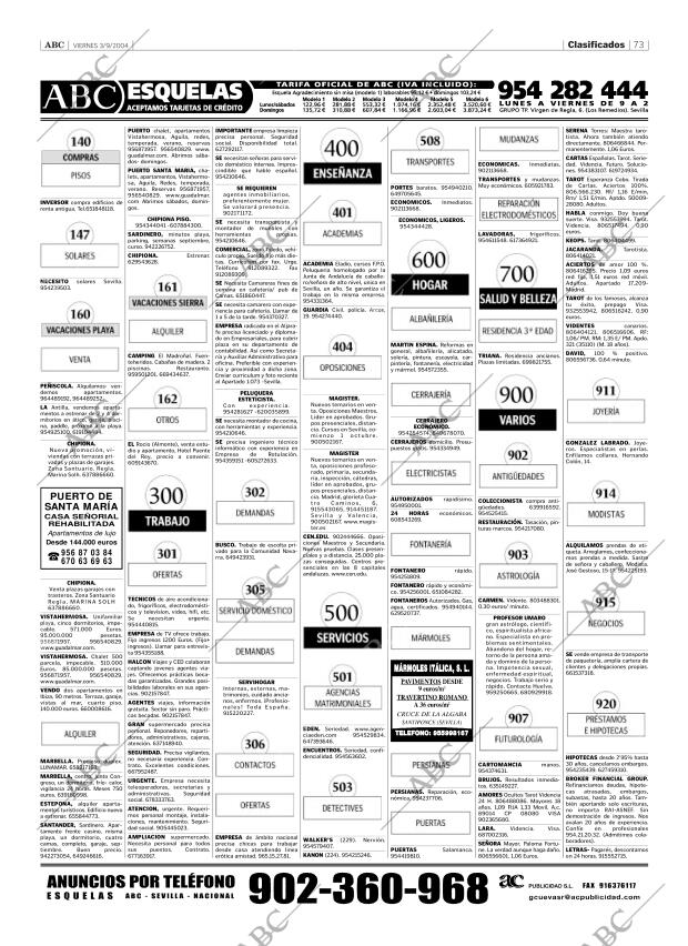 ABC SEVILLA 03-09-2004 página 73