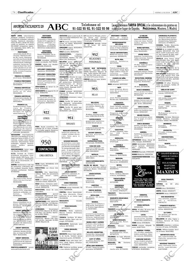 ABC SEVILLA 03-09-2004 página 74