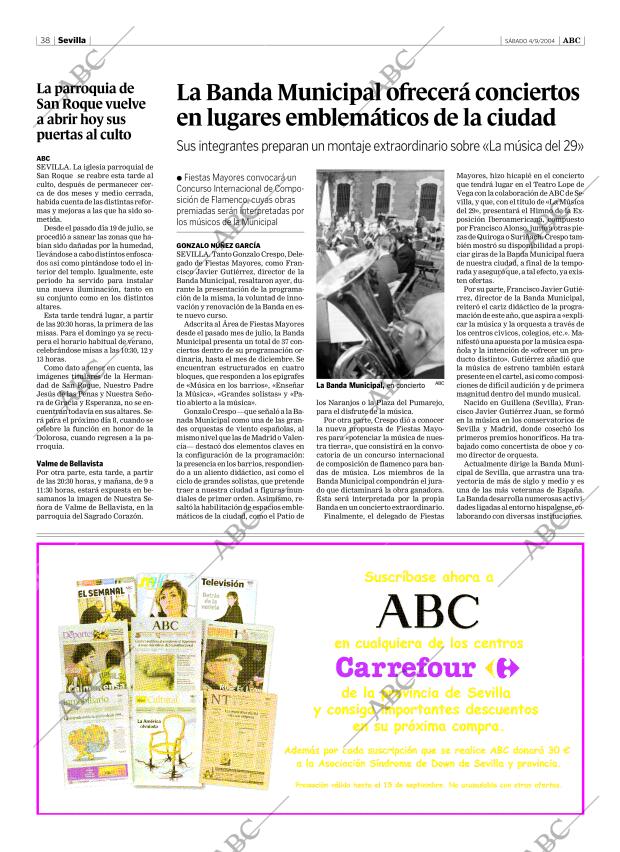 ABC SEVILLA 04-09-2004 página 38