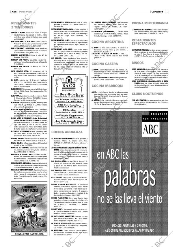 ABC SEVILLA 04-09-2004 página 71