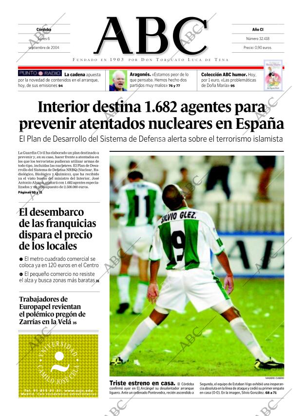 ABC CORDOBA 06-09-2004 página 1