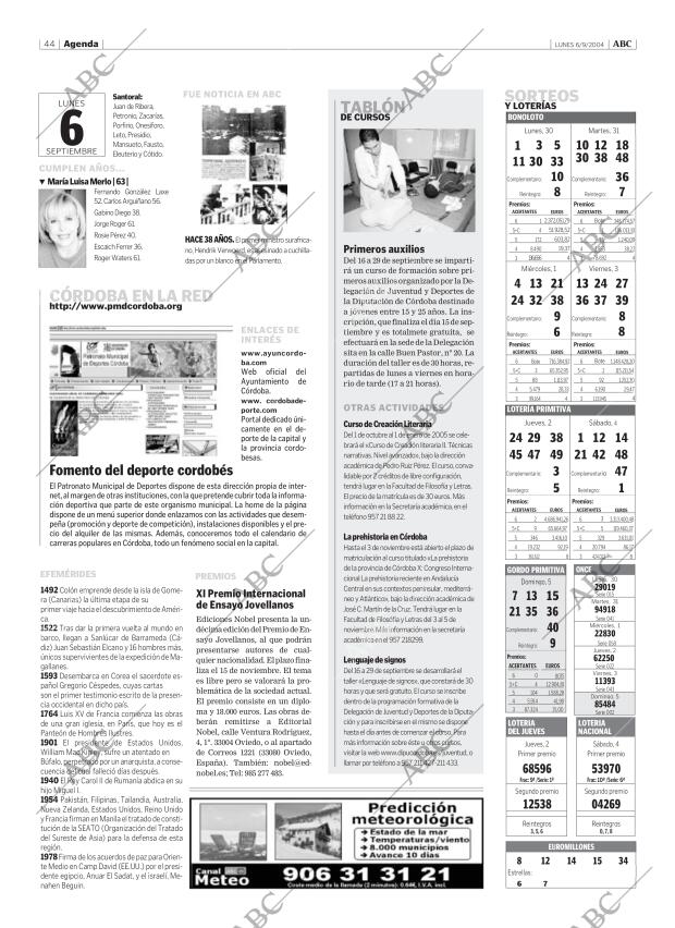 ABC CORDOBA 06-09-2004 página 44