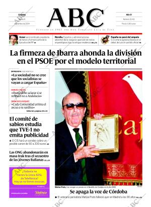 ABC CORDOBA 09-09-2004 página 1
