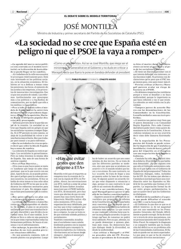 ABC MADRID 09-09-2004 página 12