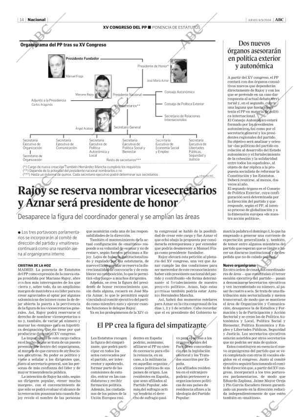 ABC MADRID 09-09-2004 página 14