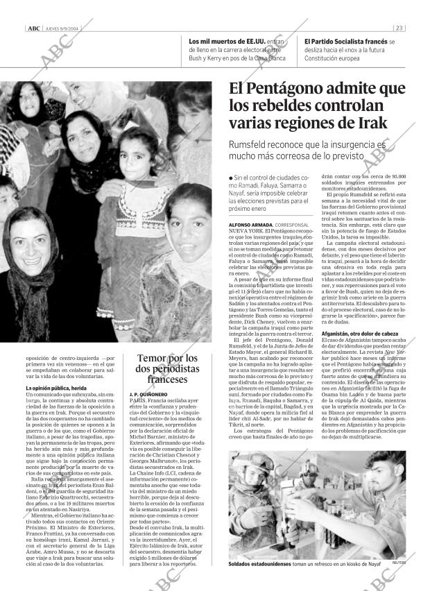 ABC MADRID 09-09-2004 página 23