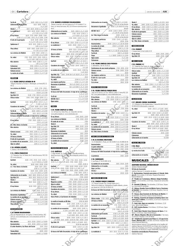 ABC MADRID 09-09-2004 página 64