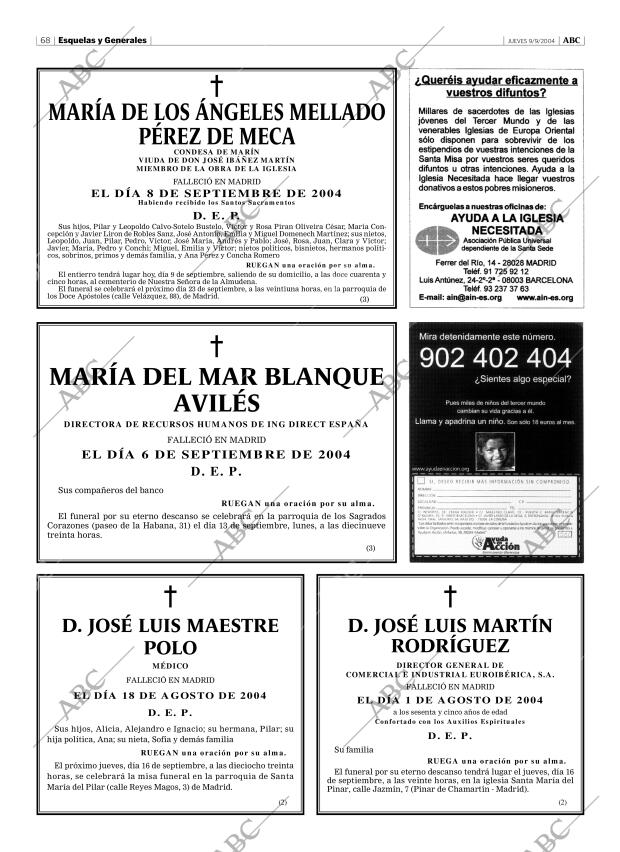 ABC MADRID 09-09-2004 página 68