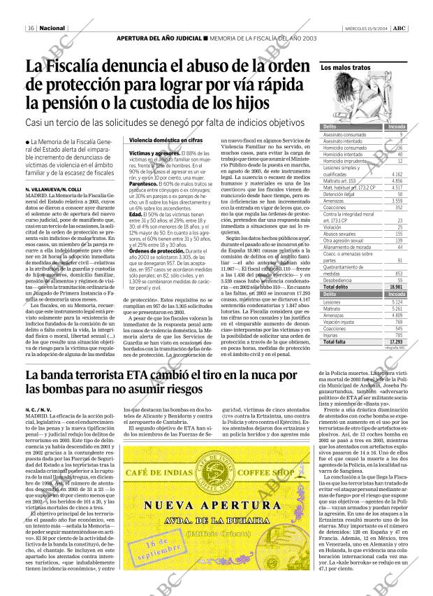 ABC SEVILLA 15-09-2004 página 16
