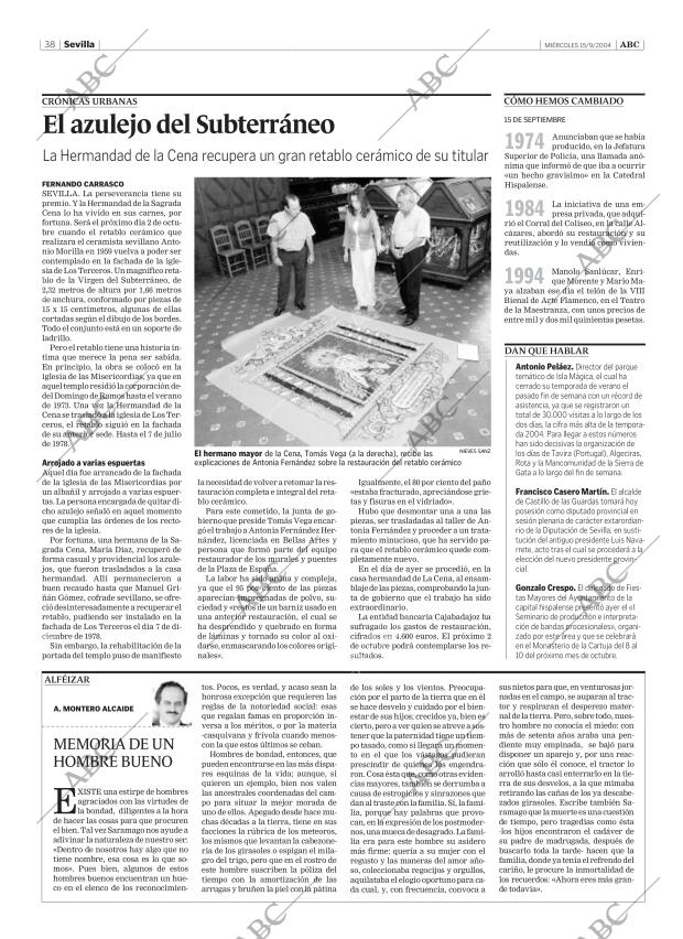 ABC SEVILLA 15-09-2004 página 38